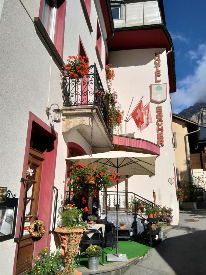 Hotel Restaurant Escher Loèche-les-Bains Extérieur photo