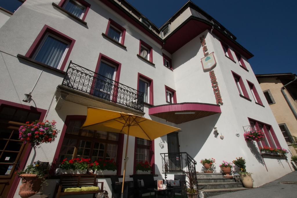 Hotel Restaurant Escher Loèche-les-Bains Extérieur photo